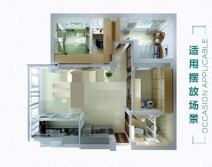 家庭式植物租摆